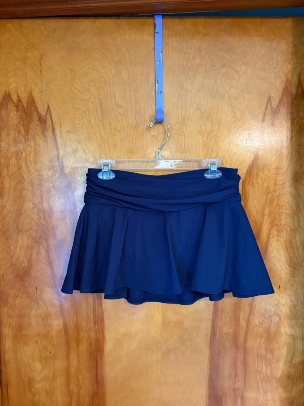 Land’s End Swim Skirt Bikini Bottom Low Rise Navy Size 6/Small - Picture 10 of 11
